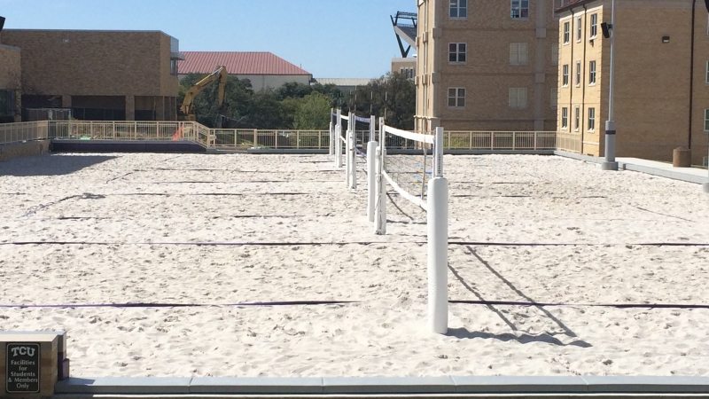 Photo: TCU Beach Volleyball Courts