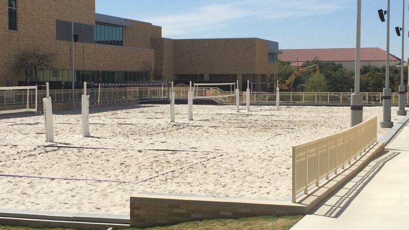 Photo: TCU Beach Volleyball Courts